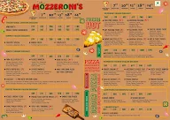 Mozzeroni's menu 2