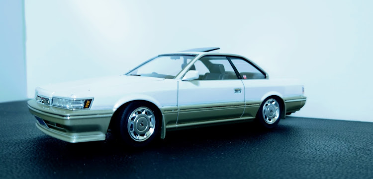 クラウンアスリートのプラモデルネタ🙏🙏💦・暖かかったので、洗車・レパードアルティマ・皆さんお疲れ様です・冬仕様⛄️に関するカスタム事例の投稿画像1枚目