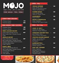 MOJO Pizza - 2X Toppings menu 1