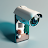 Surveillance camera Visory icon