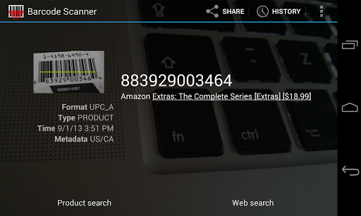 Barcode Scanner screenshot #4