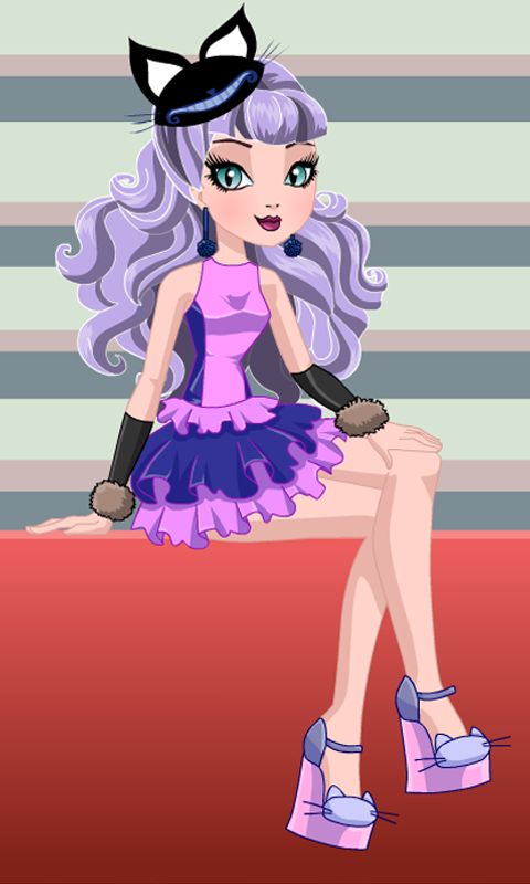 Android application Dress Up Kitty Cheshire screenshort
