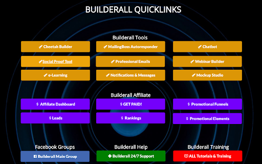 Builderall Quicklinks