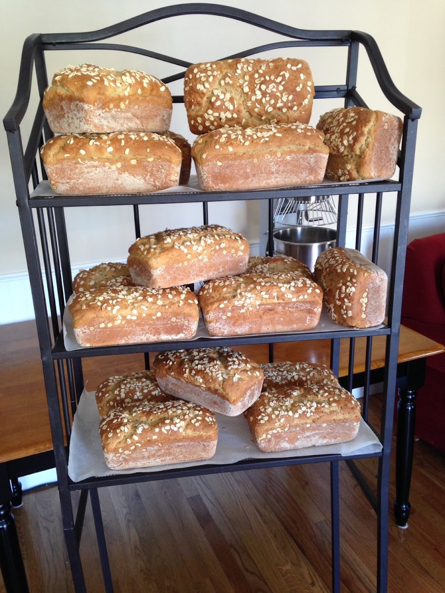 Gluten Free Maple Oat Bread