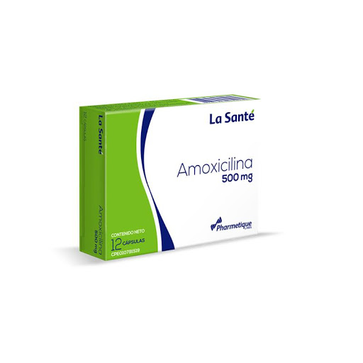 Amoxicilina 500Mg 12Cápsulas La Sante  