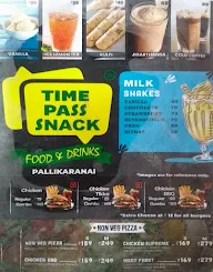 Time Pass Snack menu 2