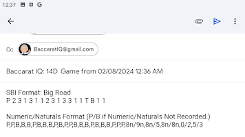 Baccarat IQ: 14D Screenshot