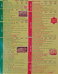 Pizza Caprina menu 2