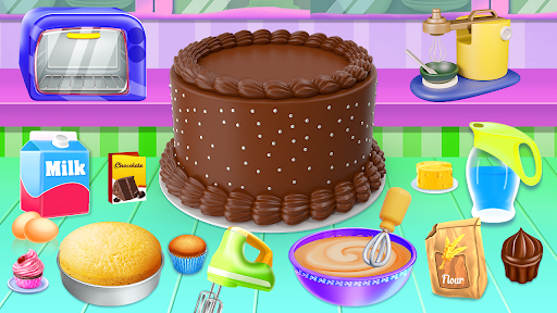 Screenshot Kid Cakes Maker Cooking Bakery