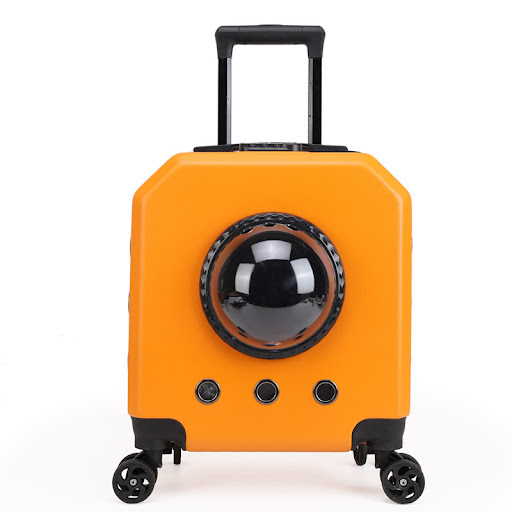Title 4, New Pet Flight Case Cat Trolley, a secure and c...