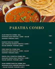 Parathe Wala menu 4