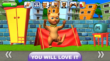 Talking Cat Leo: Virtual Pet Screenshot