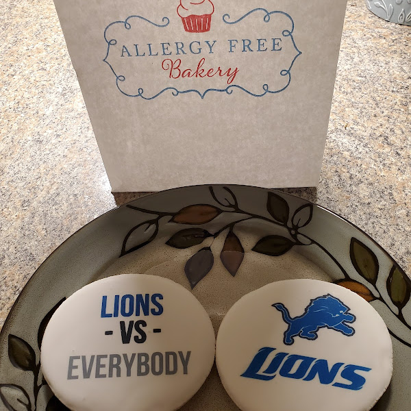 Sugar cookies were soft and delicious! Go Lions!