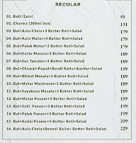 Saini Dhaba - Sodala menu 4