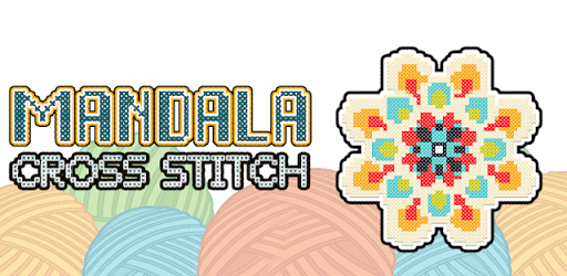 Mandala Cross Stitch Coloring