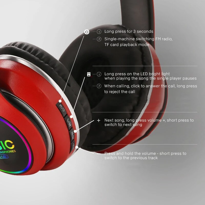 Title 8, Explosive Bluetooth Headset Experience powerful...