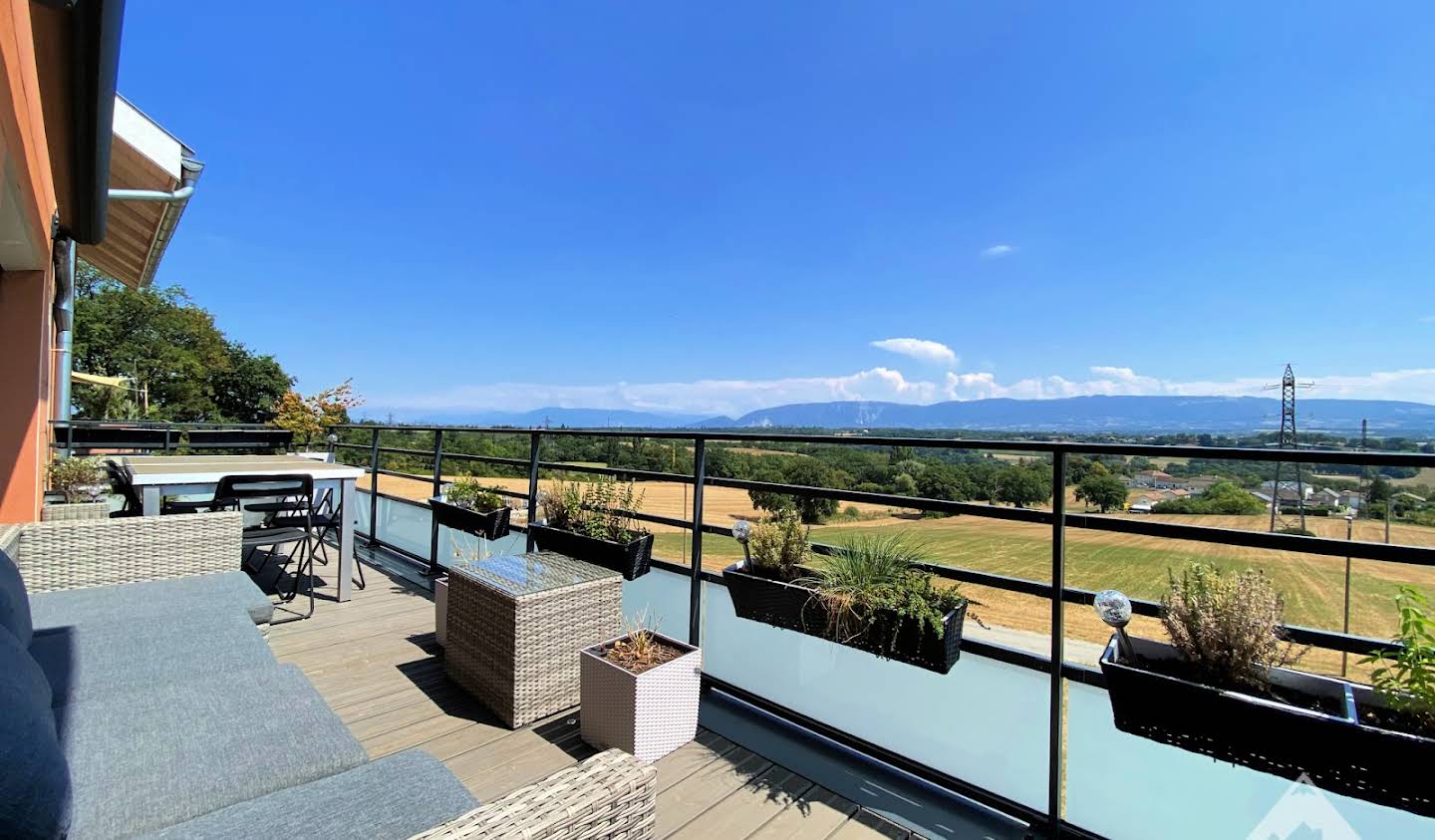 Apartment with terrace Challex