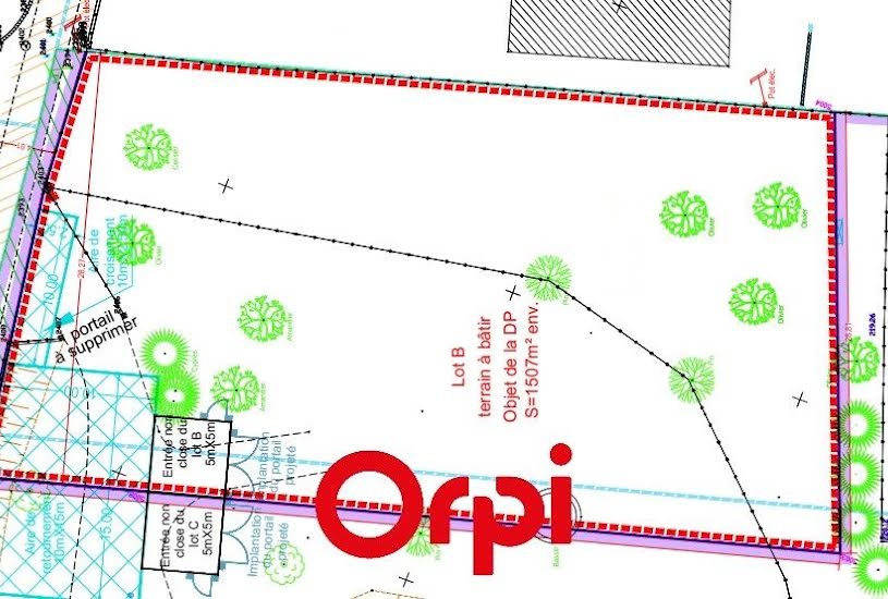  Vente Terrain à bâtir - à Cuges-les-Pins (13780) 