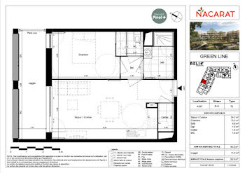 appartement à Villeneuve-d'Ascq (59)