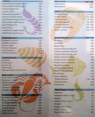 Mayuri Bar & Kitchen menu 1