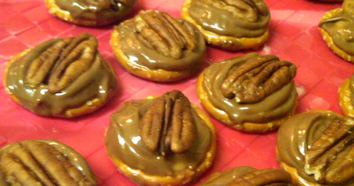 Microwave Turtle Pretzels | Just A Pinch Recipes