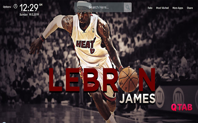 LeBron James Wallpapers HD Theme