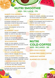 Nutri Bar menu 4