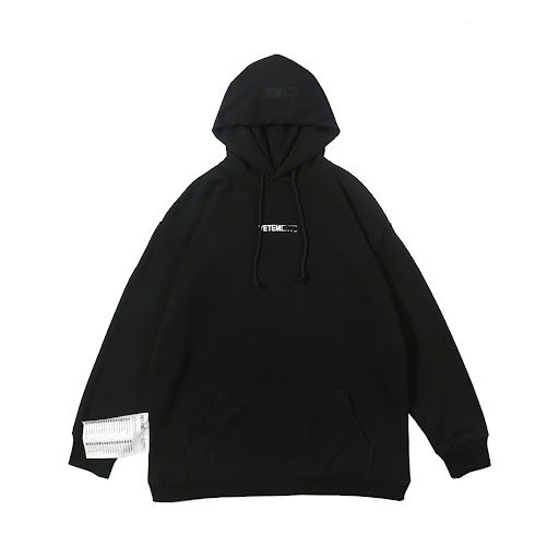 Title 5, Simple letter print loose unisex hooded sweater...