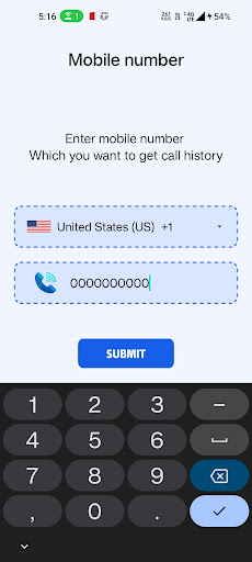 Screenshot Call History Any Number Detail