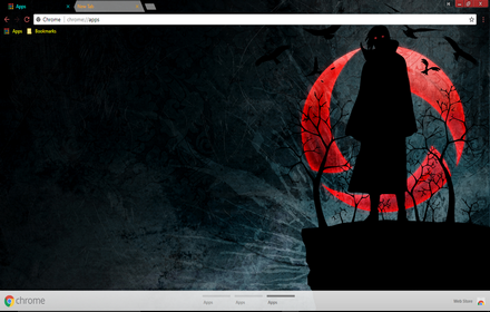 Anime Itachi Uchiha Naruto chrome extension