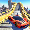 Mega Ramp Stunts Car Racing 3D