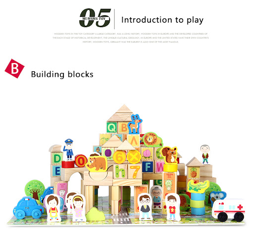 Title 11, Childrens solid wood toy — Durable and safe fo...