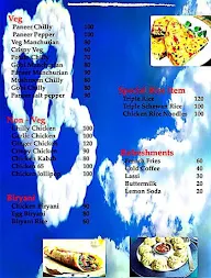 Jyothi Restaurant menu 1