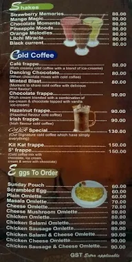 Coffee menu 5