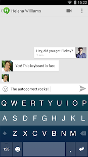 Fleksy Tastatur + Emoji Screenshot