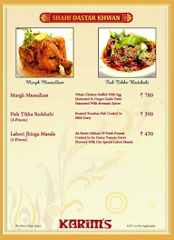 Karim's - Original From Jama Masjid Delhi-6 menu 6