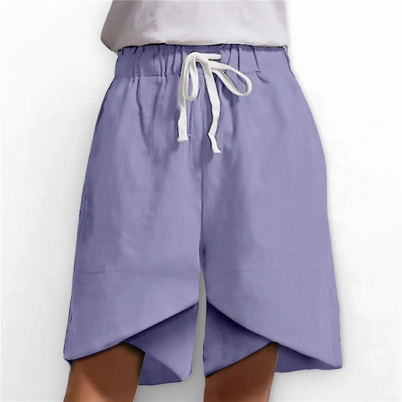 Title 6, Pantalon large taille élastique femme avec poch...
