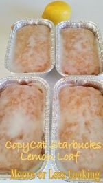 CopyCat Starbucks Mini Lemon Loaves was pinched from <a href="http://mooreorlesscooking.com/2015/12/22/copycat-starbucks-mini-lemon-loaves/" target="_blank">mooreorlesscooking.com.</a>