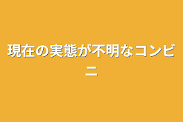 現在の実態が不明なコンビニ