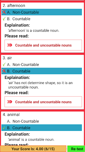 English Grammar and Test