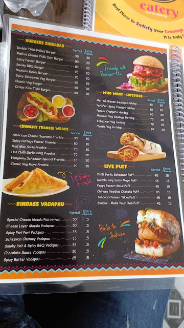 Dhakka Mukki Eatery menu 