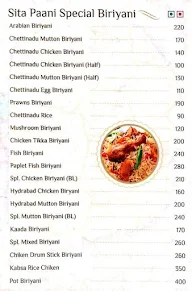 Sita Paani menu 4