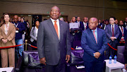 President Cyril Ramaphosa at the Sustainable Infrastructure Development symposium.