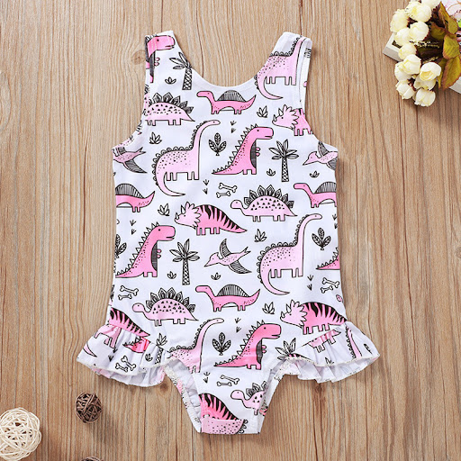 Title 3, Fish Scale Print One-piece Swimsuit for women. ...