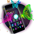 3D Neon Butterfly Theme1.1.4