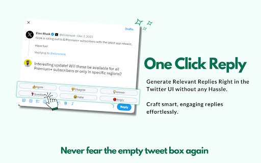 TweetWiz - Generate Tweets & Replies with AI