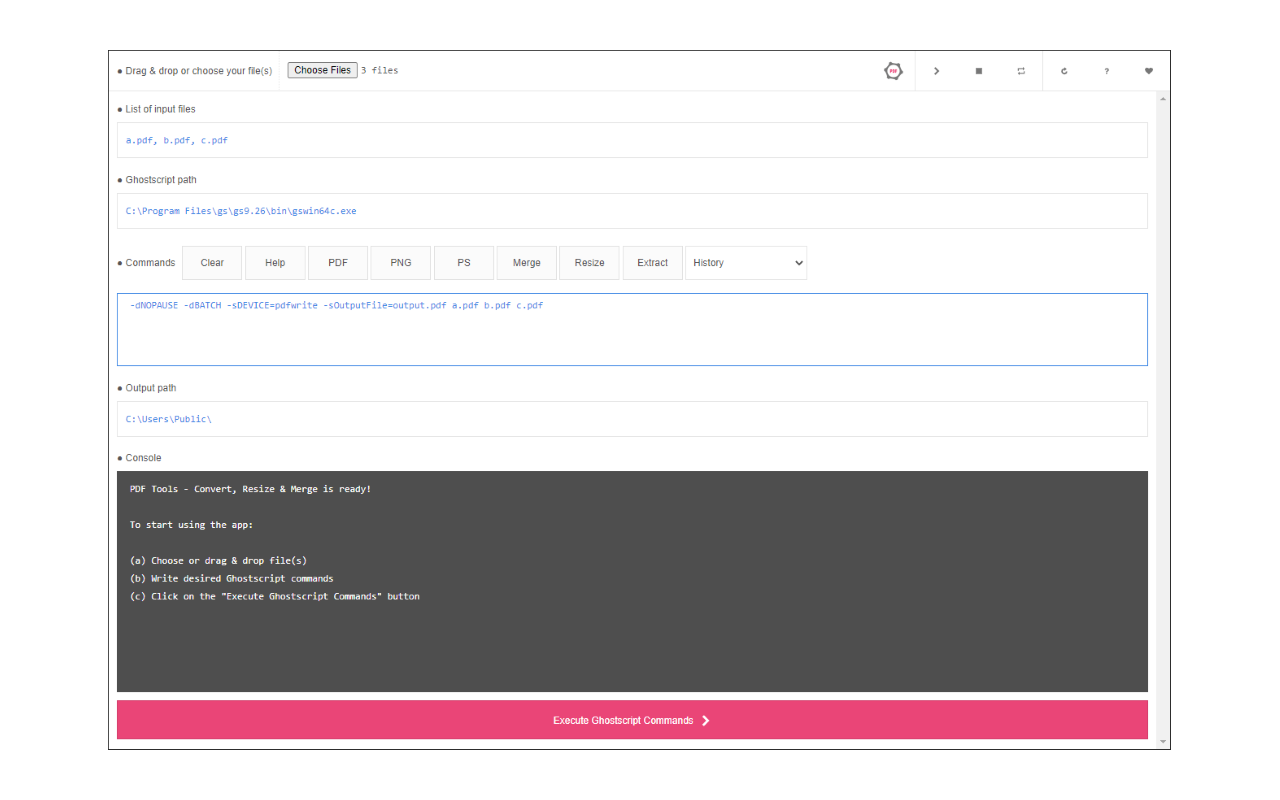 PDF Tools - Convert, Resize & Merge