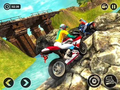  Uphill Offroad Motorbike Rider- 스크린샷 미리보기 이미지  