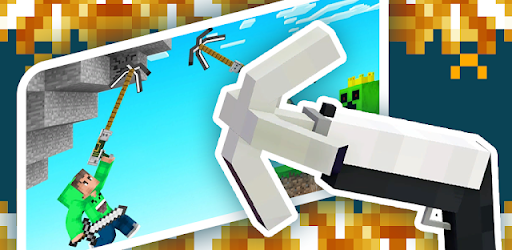 Grappling Hook Mod mcpe