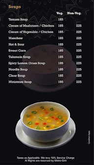 Metro Grill menu 2